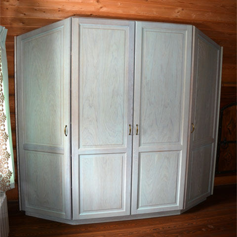 Платяной шкаф для спальни – Прованс, цвет «Яйца дрозда»