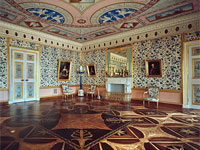 Голубая гостиная в Екатерининском дворце