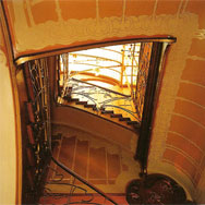 Лестница в доме-музее В. Орта